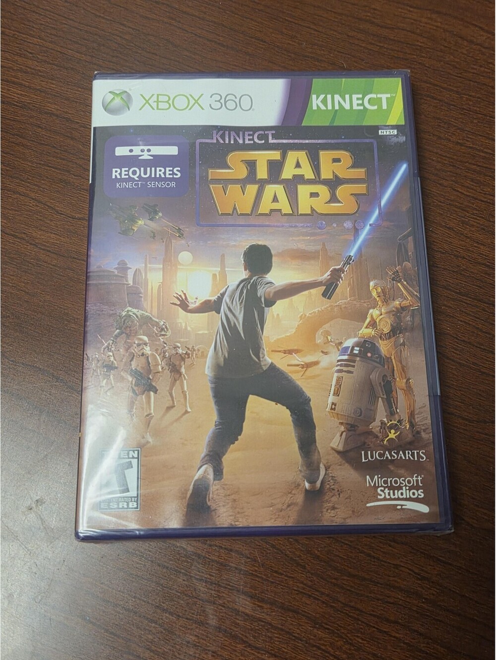 Kinect Star Wars Microsoft Xbox 360 Game CIB T LucasArts NTSC-U/C 2012 Case